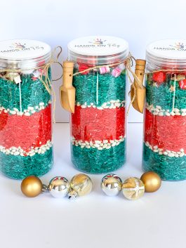 CHRISTMAS POUR & SEEK SENSORY BASE